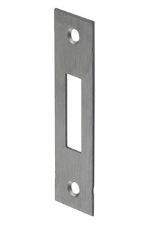 Nemef sluitplaten P4228/17 RVS - rechthoekig en afgerond