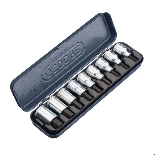 Gedore Schroevendraaierset 1/2 9 delig Binnen TX T20-60