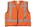 Sacobel veiligheidsvest - P121 - oranje - met RWS reflectiestrepen - XL