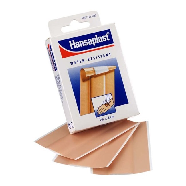 ingesteld Skalk bossen pleister Hansaplast 100x6cm watervast 45901