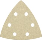 Ivana driehoek schuurschijven met klittenband 6-gats 96 mm