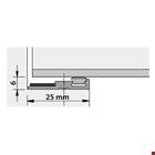 Alprokon brandwerend sponningsprofiel - Ferno Tec 250 - 2400 mm  