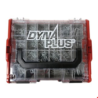 Dynaplus L-BOXX Assortimentskoffer Indoor schroeven verzinkt TX 2500x + Bitset