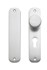 Ivana kastdeurbeslag met knop - Economy 190 - PC 72 - incl. blindschild - F1 - 42855
