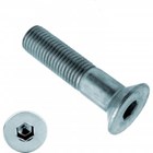 Inbusbout verzinkt 8.8 - platkop - M12x40 mm - Din 7991 