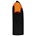 Tricorp Workwear 202006 Bicolor Naden unisex poloshirt Zwart Oranje L