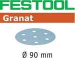Festool Schuurschijf Granat Stf D90/6 P 800 Gr/50