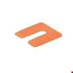 Gebr. Bodegraven uitvulplaatjes - GB-34602 - 2 mm (240-box) - oranje