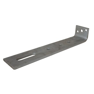 Gebr. Bodegraven muurplaathoek - 60x350mm - 70x8mm - verzinkt