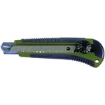 XHANDER Afbreekmes 18 mm - kunststof met draaiknop