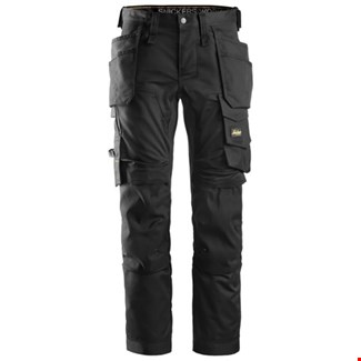 Snickers Workwear 6241 Stretch Werkbroek met holsterzakken zwart - maat 60