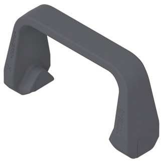 Blum Openingshoekbegrenzer op 110° voor de 155° 0-insprong (of 92° begrenzer voor de 125° scharnier) Kleur: R7037 donkergrijs