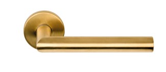 Formani LB2-19 BASICS deurkruk op rozet pvd mat goud