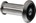ABUS deurspion 2200 S - zichtveld 180° - Ø14 mm - deurdikte 35/53 mm - zilverkleurig