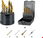 International Tools 291951000 Set machinetappen/6 (combinatie) 22.195/22.196: M3 - M12