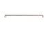 Dauby houder + 2 eindsteunen - Pure Plus - ruw brons - 1000 mm