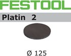 Festool Schuurschijf Platin 2 Stf-D125/0-S1000-15x