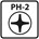 Hoenderdaal zelfborende plaatschroef [200x] - VZ - platkop - PH-2 - 4.2x25mm