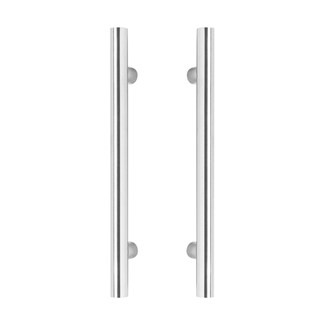 Intersteel deurgrepen T-vorm - 800 mm - Ø30 mm - RVS geborsteld