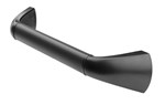 SecuCare wandbeugel - 600mm - aluminium - zwart - inkortbaar