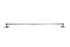 Dauby houder + 2 eindsteunen - Pure Plus Square - wit brons - 1000 mm