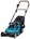 Makita DLM432PT2  accu grasmaaier 43cm - 2x18V 2x5.0 Ah accu en duo snellader 