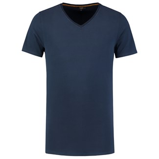 Tricorp T-Shirt V-hals heren - Premium - 104003 - inkt blauw - 3XL