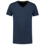 Tricorp T-Shirt V-hals heren - Premium - 104003 - inkt blauw - 3XL