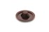 HECO afdekkapje - voor Hecofix pzd2 4-5 - RAL 9005 middenbruin - 500 stuks