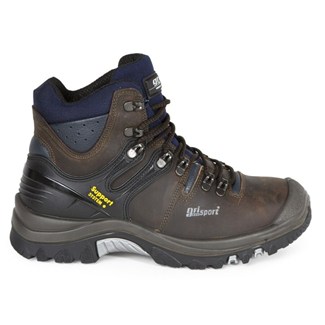 Grisport 71001L maat 42 werkschoenen hoog S3 bruin