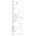 KFV meerpuntssluiting - AS4900-F24-W267 - 2400 mm - PC 72 - DM 55- SKG*** - draairichting 1