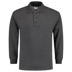 Tricorp polosweater - Casual - 301004 - antraciet melange - maat 4XL