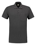 Tricorp Workwear 202002 Bi-color unisex poloshirt Donkergrijs Zwart XXL