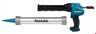 Makita accu lijm- en kitspuit - CG100DZXK - 10.8V - excl. accu en lader - met 2 patroonhouders - in koffer