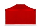 Grizzly zijwand - GO-WORK - 4,5 m - rood