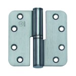 BSW kogelstiftpaumelle - BB 807 GV RD - 89x89x3 mm - draairichting 2 - afgeronde hoeken - gegalvaniseerd