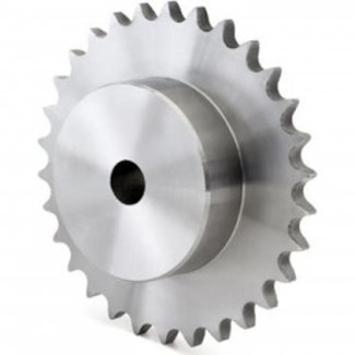 Kettingwielen - Simplex - voorgeboord - inox