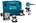 Makita kantenfrees - RT0702CX3J - 230 V - met diverse voeten - in Mbox