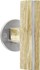 Formani PBT22/50 TWO deurkruk op rozet mat roestvast staal gecombineerd met eikenhout