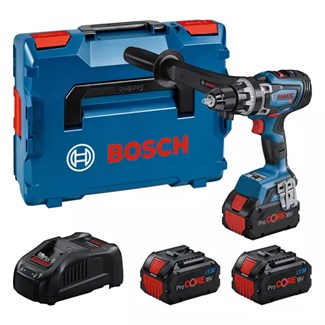 Bosch GSR 18V-150 C PROFESSIONAL 18V accuschroefboormachine incl [3st] 8.0 Ah accu's en lader in koffer