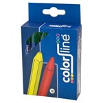 Color Line vetkrijt - geel - Cl5002 - 12 st