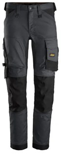 Snickers Workwear 6341 Stretch Werkbroek grijs/zwart - maat 44