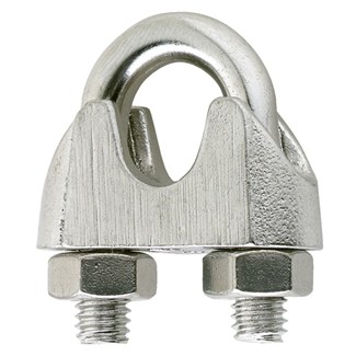 DX Staaldraadklem rvs a4 din 741 8mm m6
