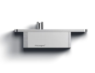 FritsJurgens Taatsdeurset System Fx 70 mm Klasse C rond - Zwart