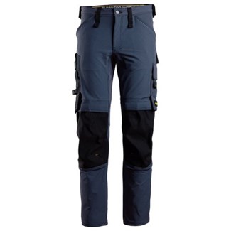 Snickers Workwear 6371 Full Stretch Werkbroek blauw/zwart - maat 64