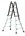 Altrex Varitrex Tele PRO+ vouwladder 4 x 4 sporten - 503734