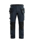 Blåkläder 1750 werkbroek stretch blauw/zwart maat 52
