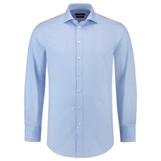 Tricorp heren overhemd Oxford slim-fit - Corporate - 705007 - blauw - maat 43/5