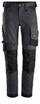 Snickers Workwear 6341 Werkbroek grijs/zwart - maat 56