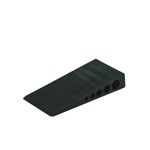 Gebr. Bodegraven stelwig/spie - 100x45x18mm - zwart - 50 st